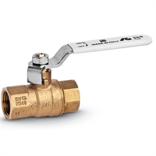 Kulventil 1" Avzinkningshärdig DZR Fullflöde